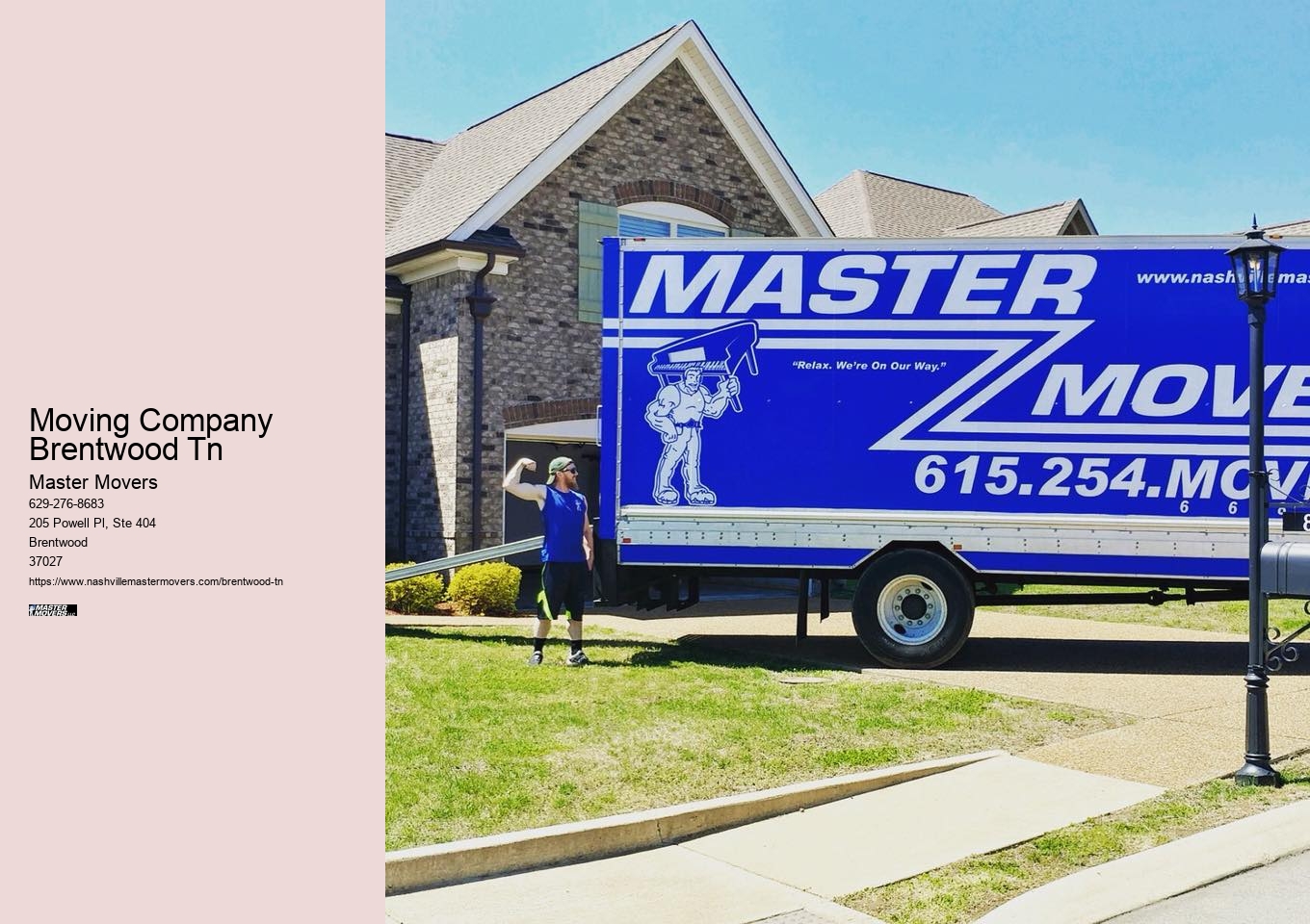 Moving Company Brentwood Tn