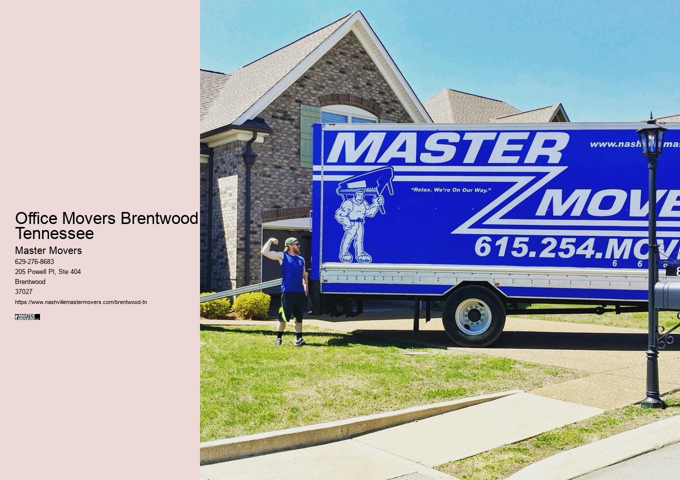 Office Movers Brentwood Tennessee